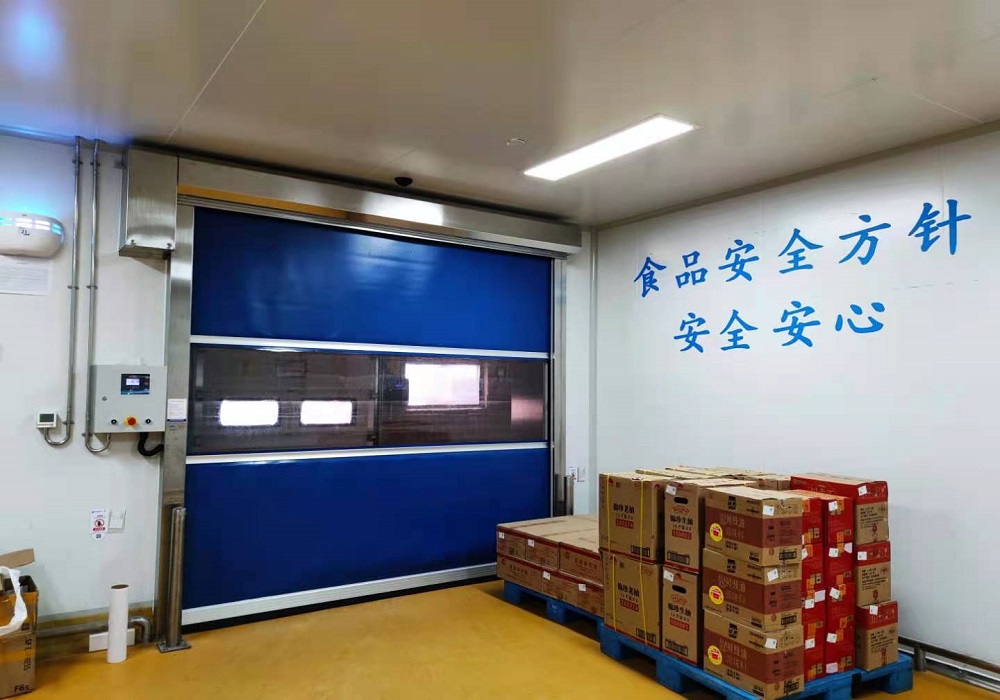 康師傅工廠(chǎng)車(chē)間打造一體化的自動(dòng)快速門(mén)通行系統(tǒng)